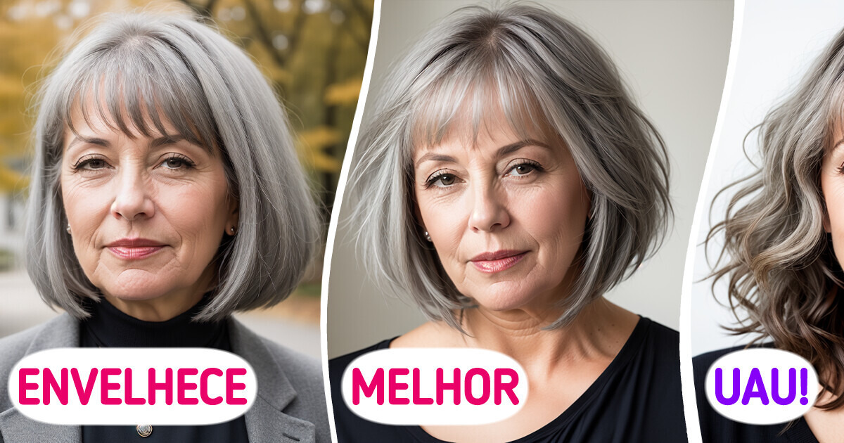 8 Cortes modernos para realçar a beleza dos cabelos grisalhos em 2025 8 Cortes modernos para realçar a beleza dos cabelos grisalhos em 2025