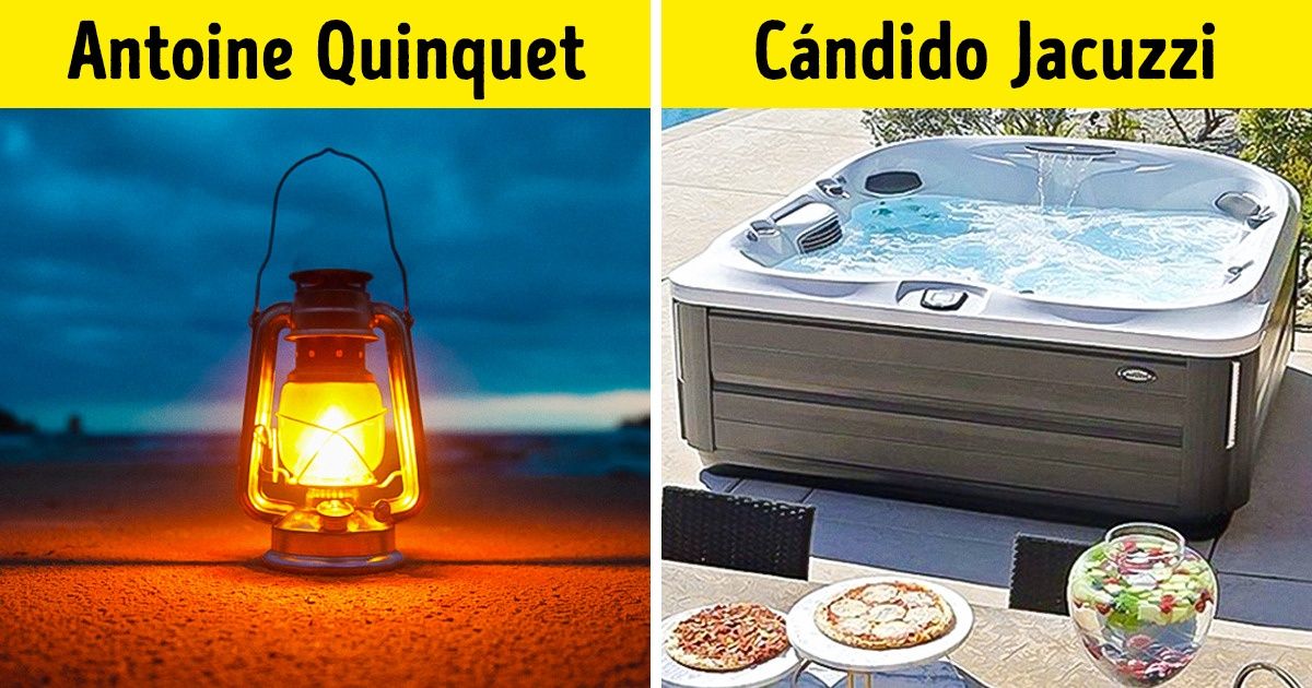 15 Invenções que levam o nome de seus criadores