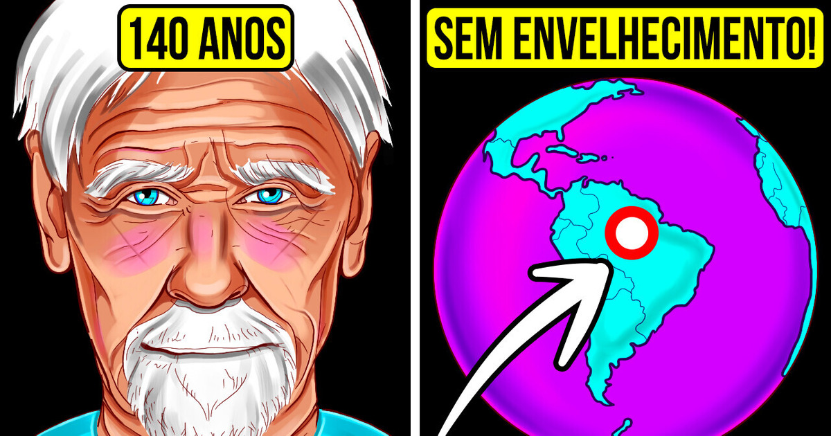 Aldeia misteriosa onde as pessoas vivem um século