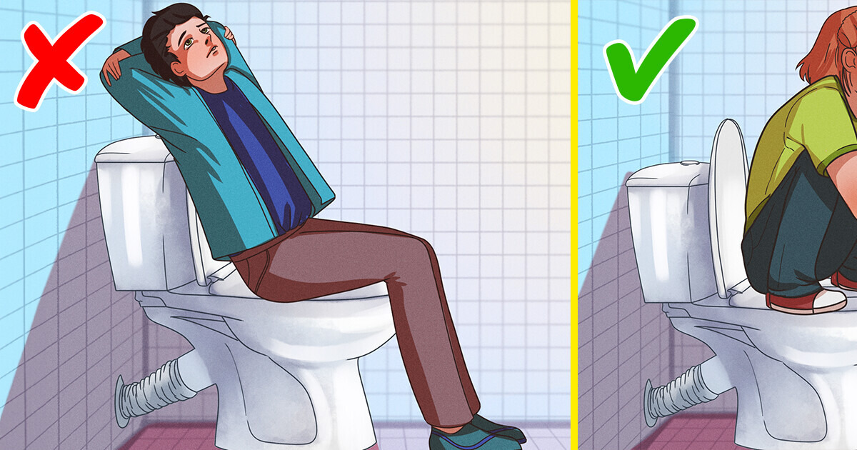 Como usar o vaso sanitário corretamente para evitar problemas de saúde Como usar o vaso sanitário corretamente para evitar problemas de saúde