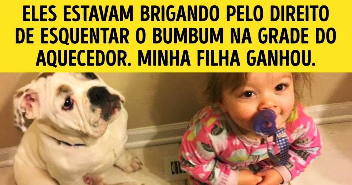 23 Filhos que fizeram coisas que encantaram a Internet