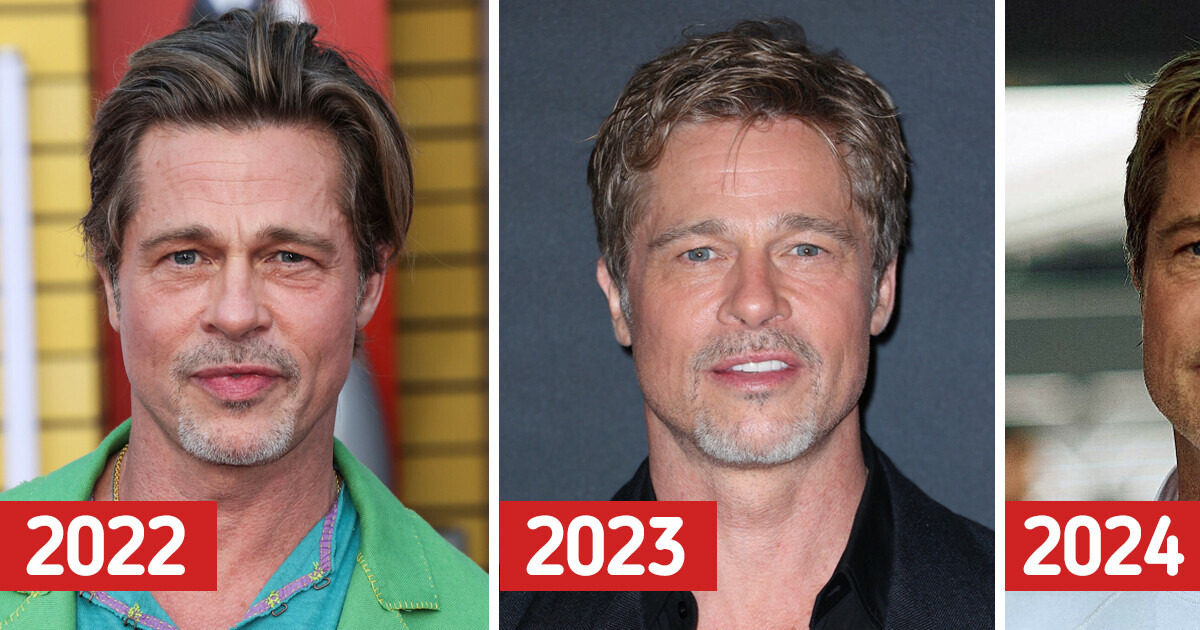 “O que aconteceu com o queixo dele?” Aparição recente de Brad Pitt movimenta as redes sociais