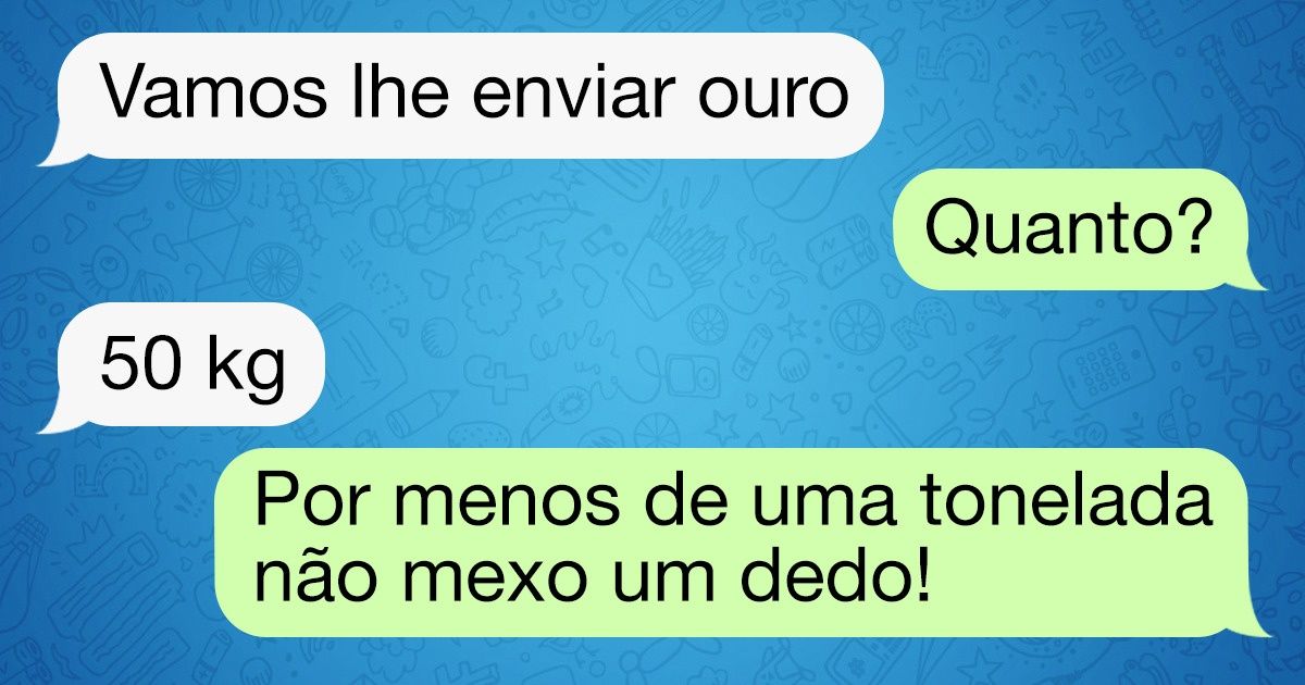 Um homem respondeu a um spam e iniciou um jogo interessante. O final valeu todo o tempo gasto!