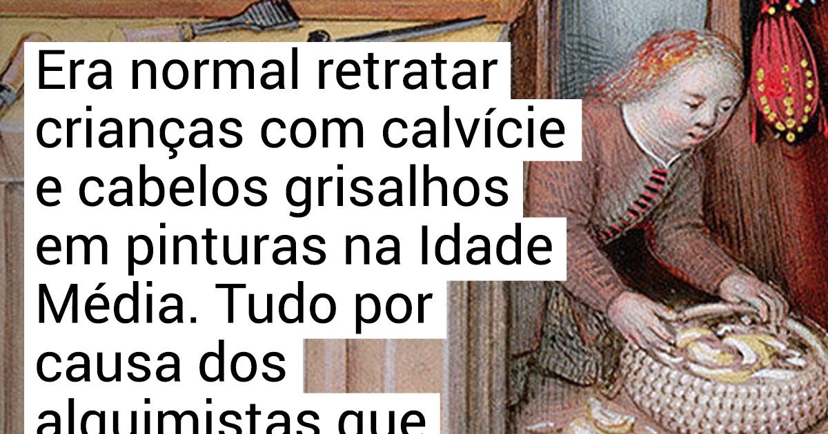 Entenda o porquê de os artistas terem retratado as crianças com características adultas durante a Idade Média Entenda o porquê de os artistas terem retratado as crianças com características adultas durante a Idade Média