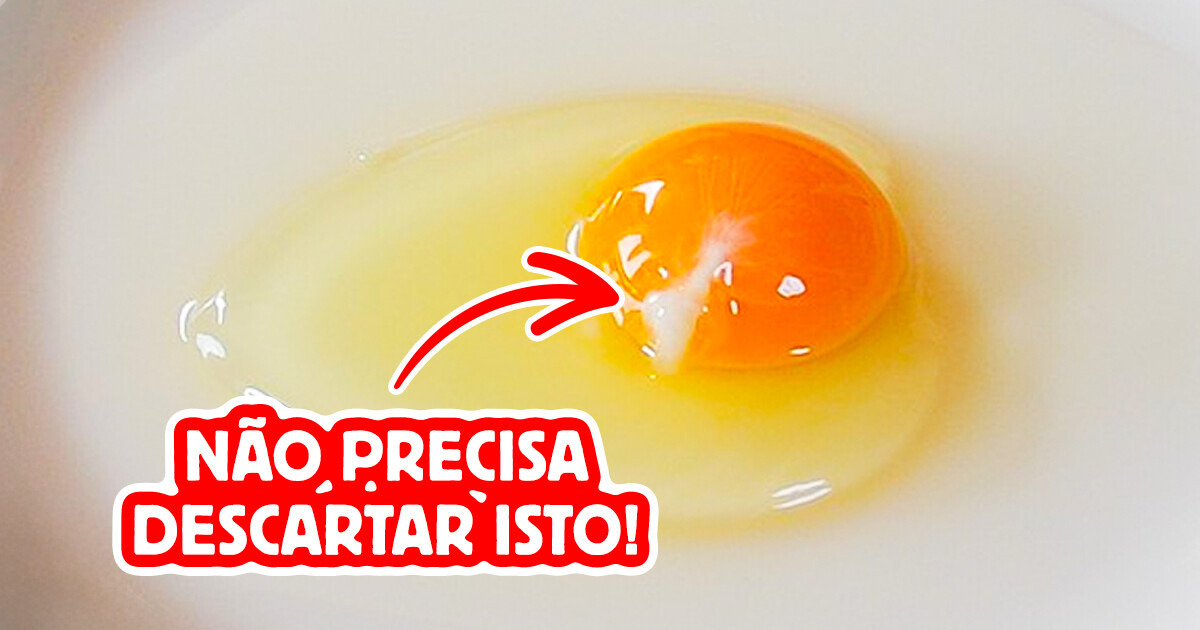 Por que você deveria manter o “fio branco” no ovo