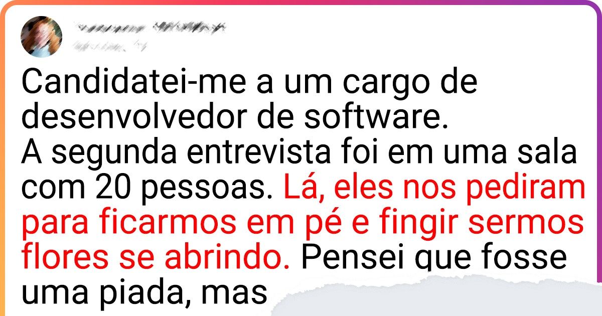 18 Trabalhadores que previram seu futuro apenas com uma entrevista de emprego e tiveram coragem de fugir 18 Trabalhadores que previram seu futuro apenas com uma entrevista de emprego e tiveram coragem de fugir