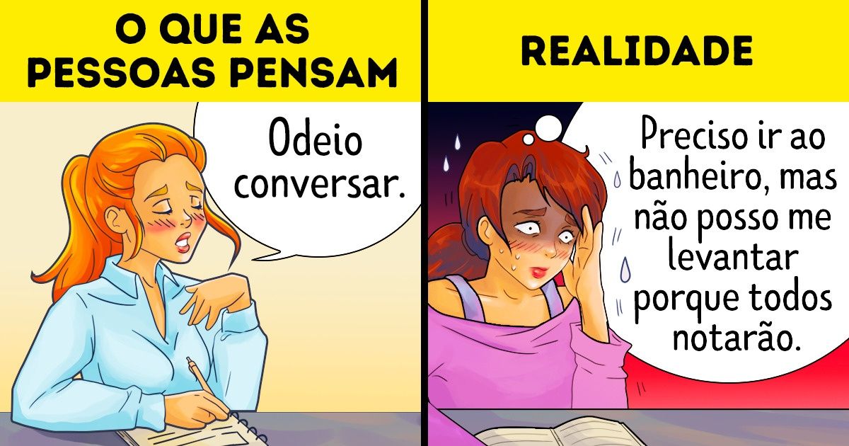 Fobia social não é coisa de gente introvertida; é uma patologia