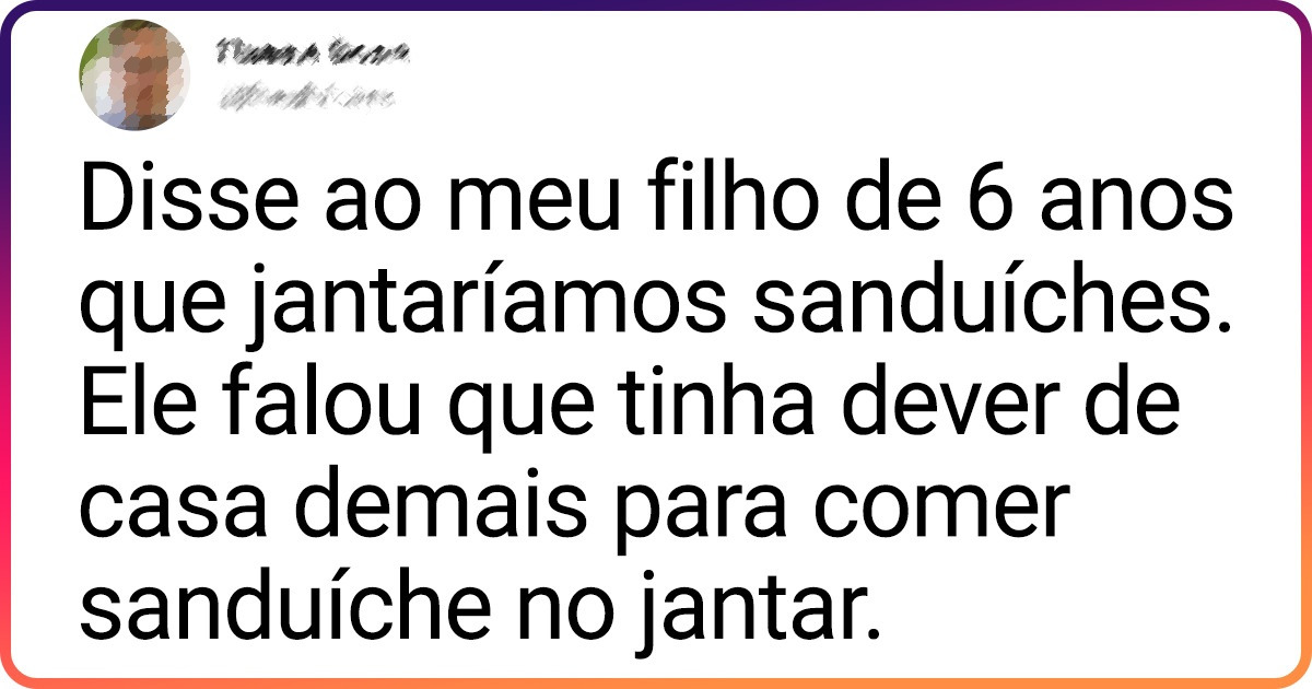 17 Tuítes de pais que tiveram conversas hilárias com os filhos
