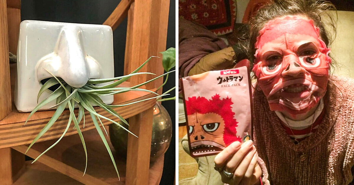 15 Pessoas que encontraram alegria em compras inusitadas