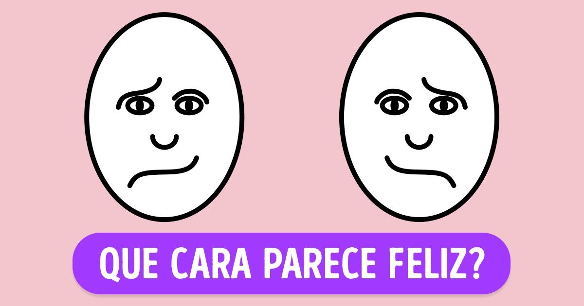 Escolha uma cara e descubra algo sobre a sua personalidade