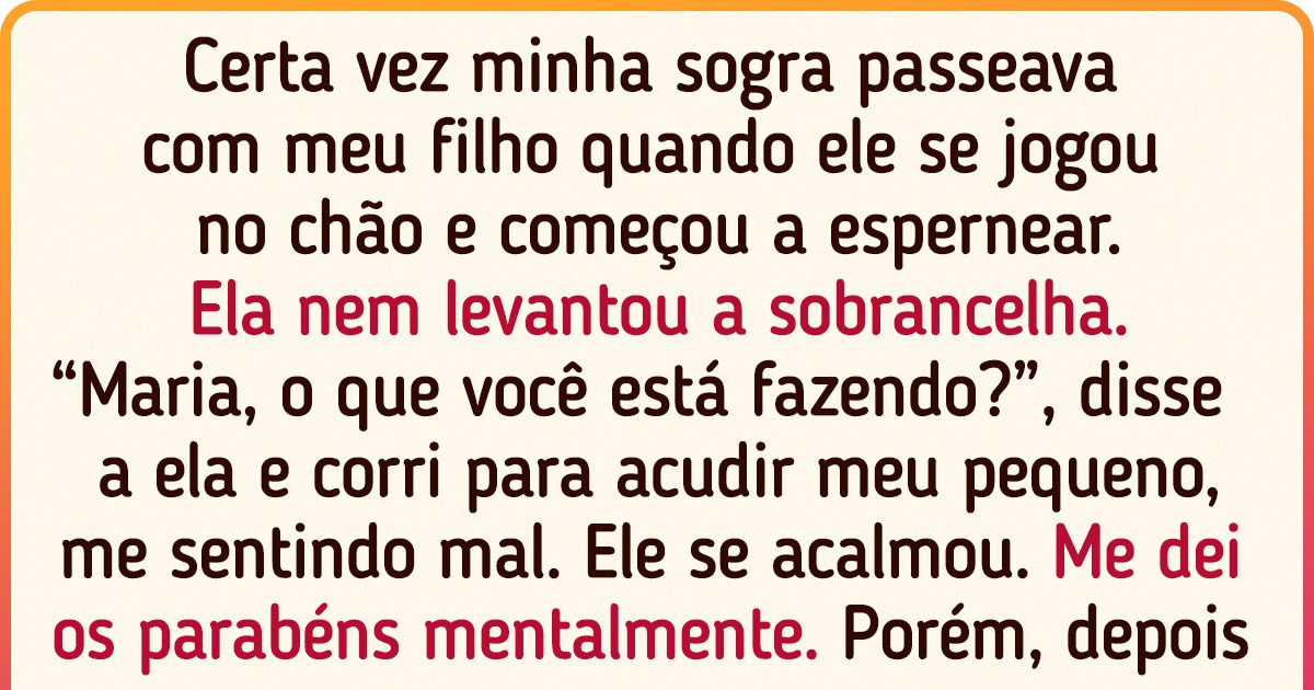 Eu achava que era uma péssima mãe pois meu filho só sabia chorar, mas eu estava muito enganada