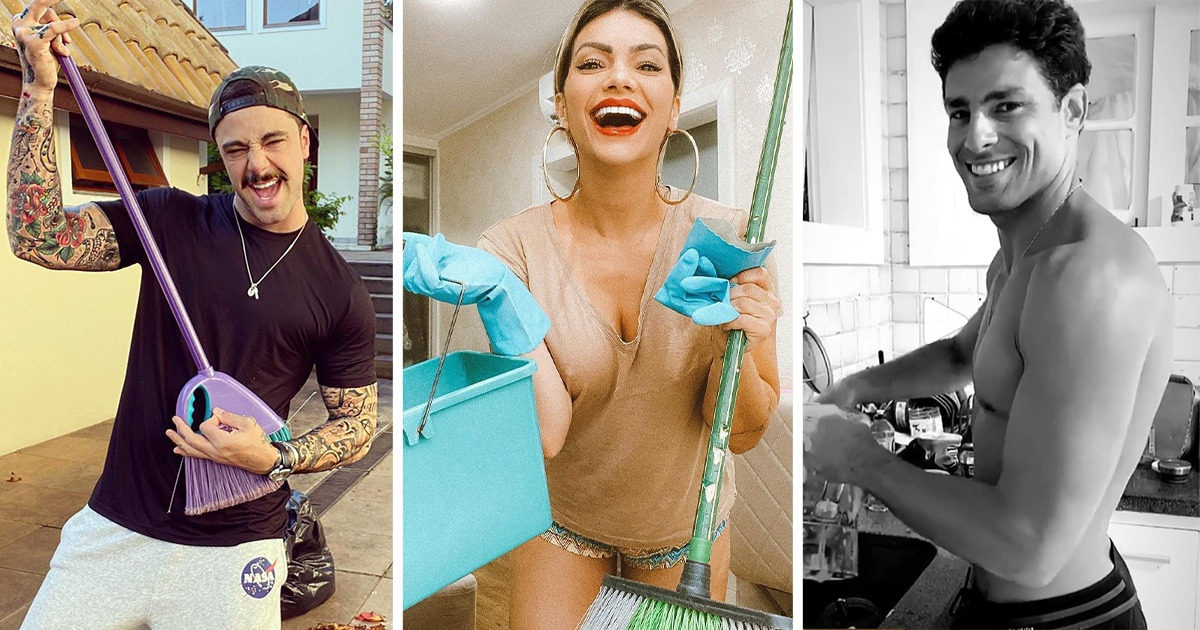 14 Celebridades que pegam no pesado limpando sua casa e mostram que são como todos nós 14 Celebridades que pegam no pesado limpando sua casa e mostram que são como todos nós