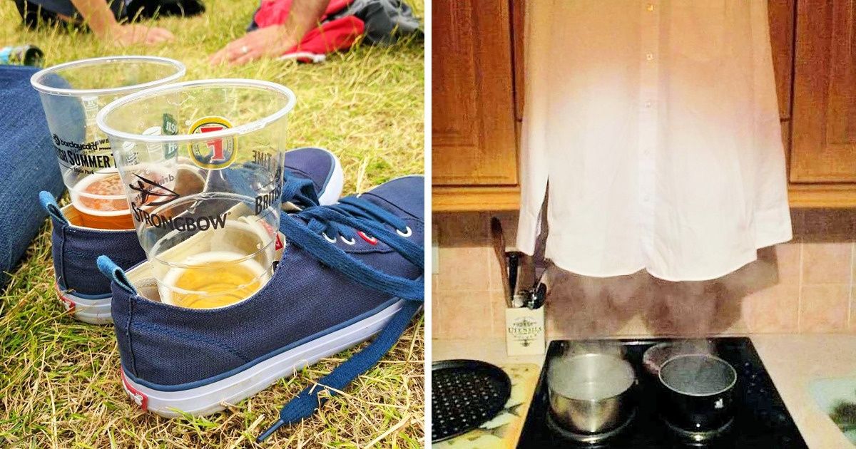Pessoas que tiveram ideias criativas para questões cotidianas