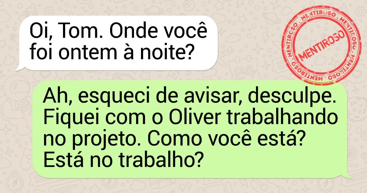 9 Sinais de que estão mentindo para você via mensagens de texto 9 Sinais de que estão mentindo para você via mensagens de texto