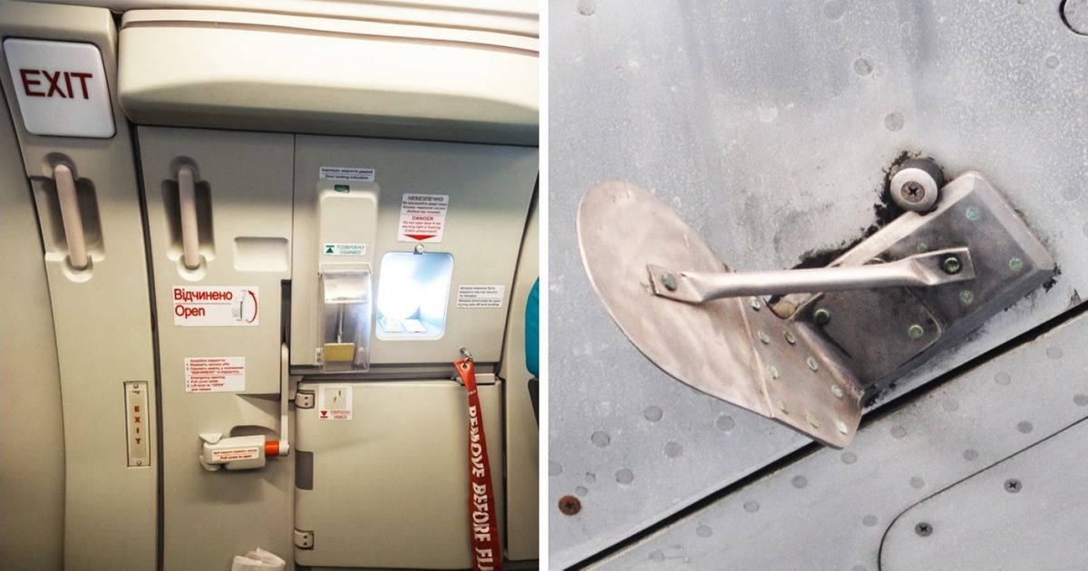 A porta do avião pode se abrir de repente no meio do voo?