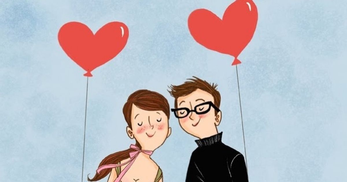 O amor está no ar