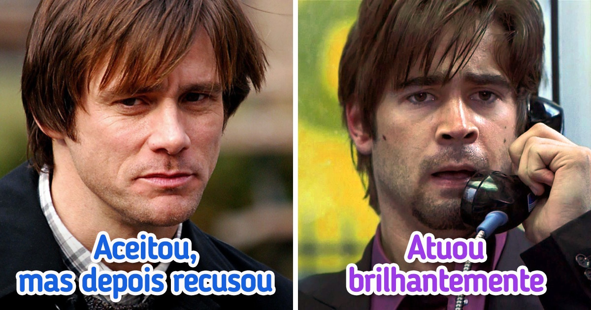 11 Personagens que muitos atores recusaram a interpretar, mas acabaram se tornando icônicos