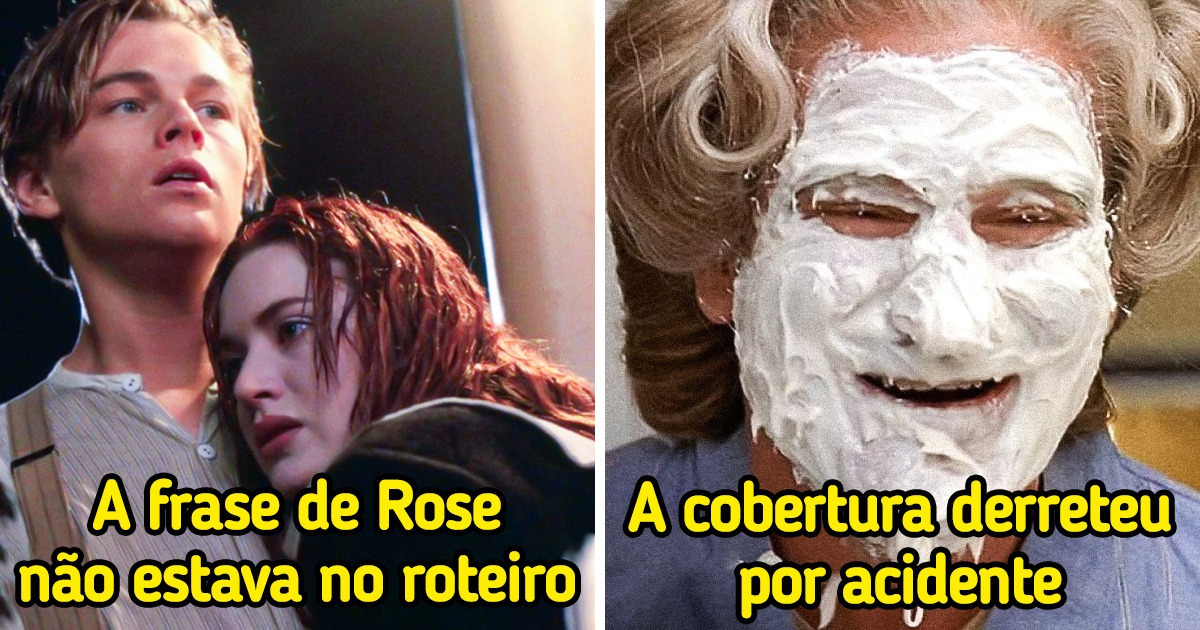 11 Cenas icônicas de filmes de sucesso que foram resultados do improviso