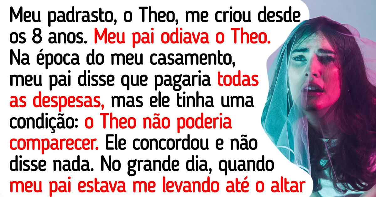Para agradar meu pai, pedi ao meu padrasto que não fosse ao meu casamento Para agradar meu pai, pedi ao meu padrasto que não fosse ao meu casamento