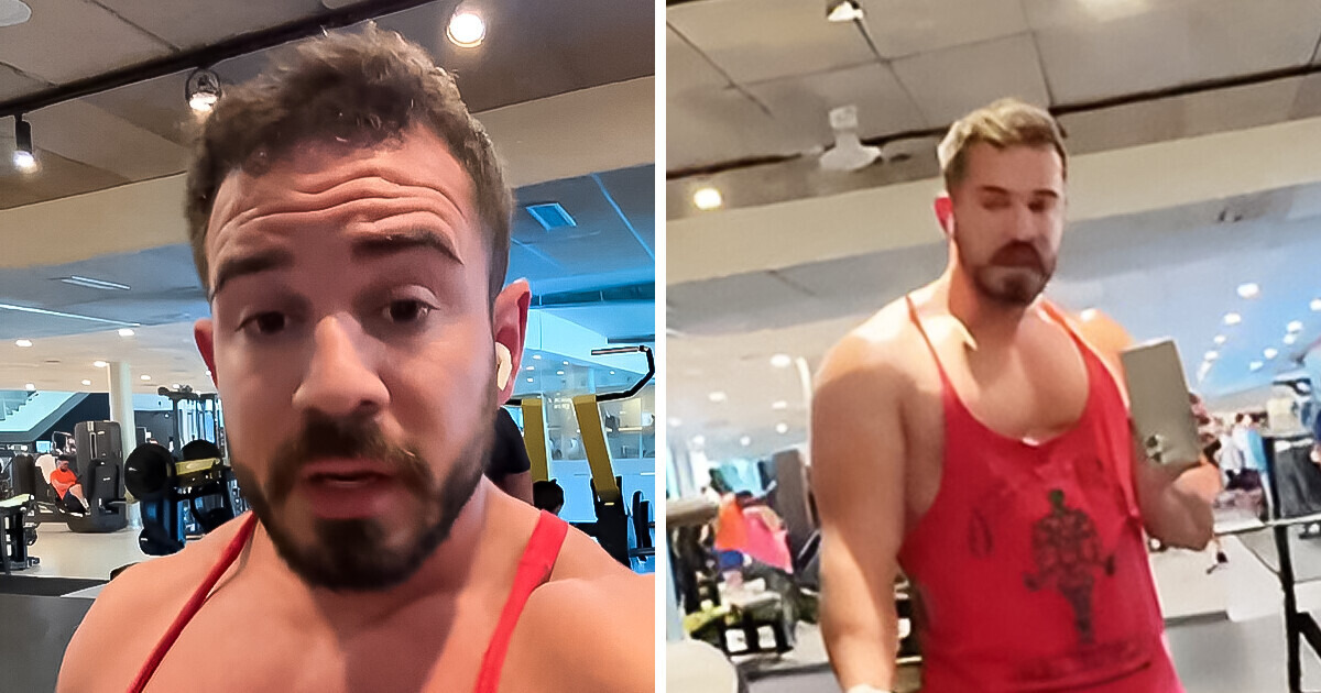 Homem gera polêmica ao ser expulso de academia devido à sua roupa