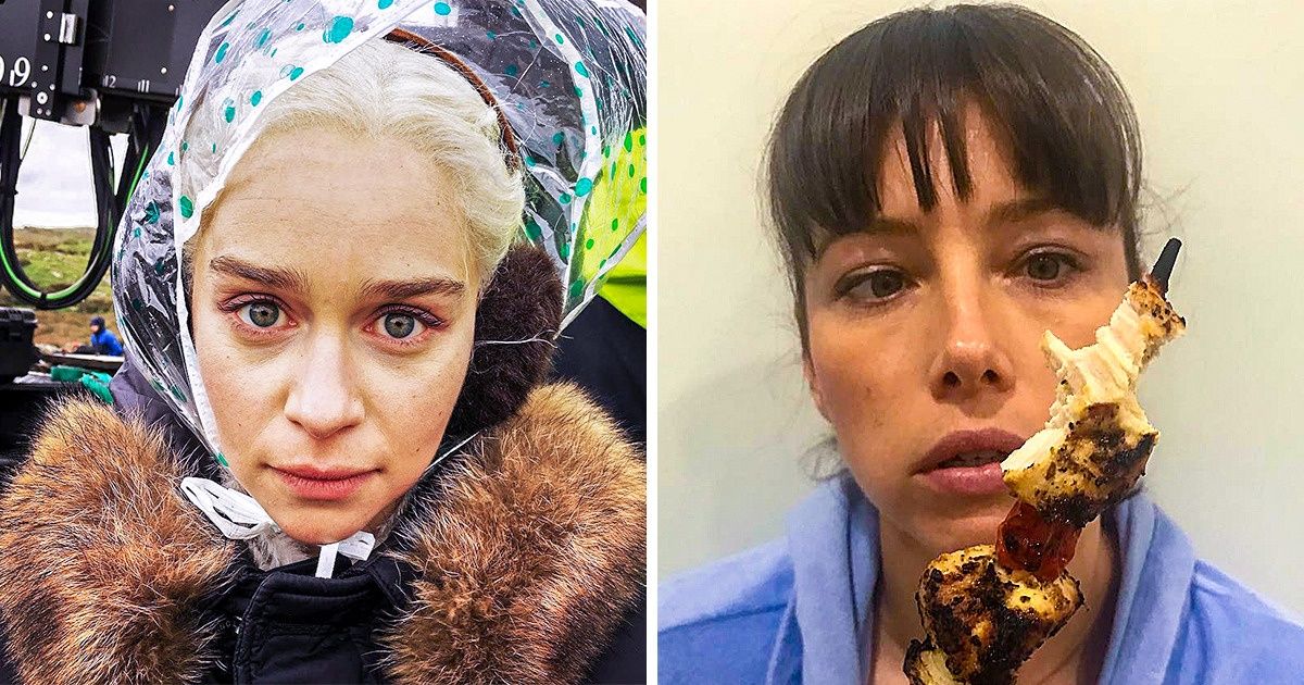 20 Fotos de famosos bem diferentes de como estão nos filmes