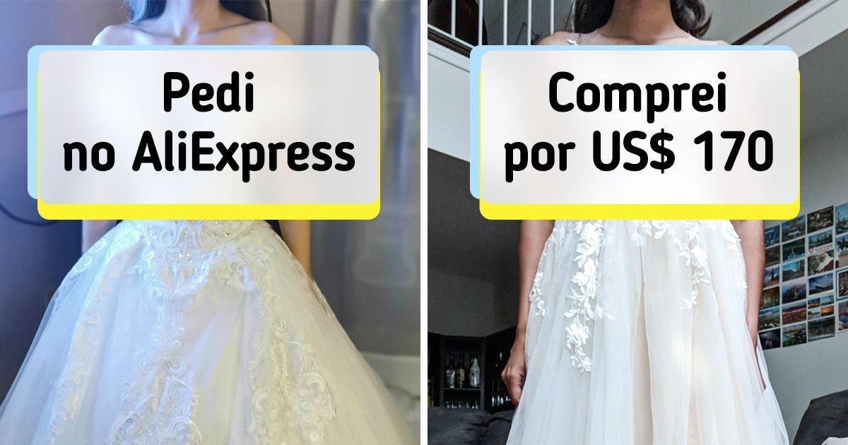 15 Noivas que compraram vestidos na internet por um preço baixíssimo e arrasaram no look de casamento