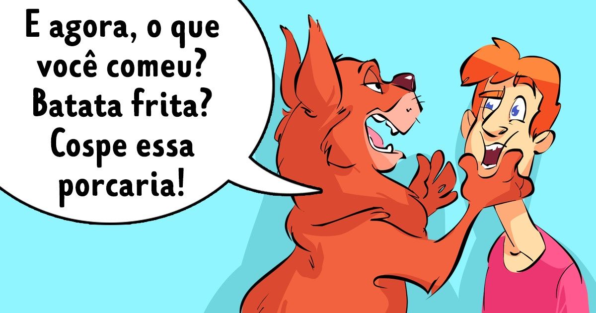 Como seria se trocássemos de lugar com nossos pets