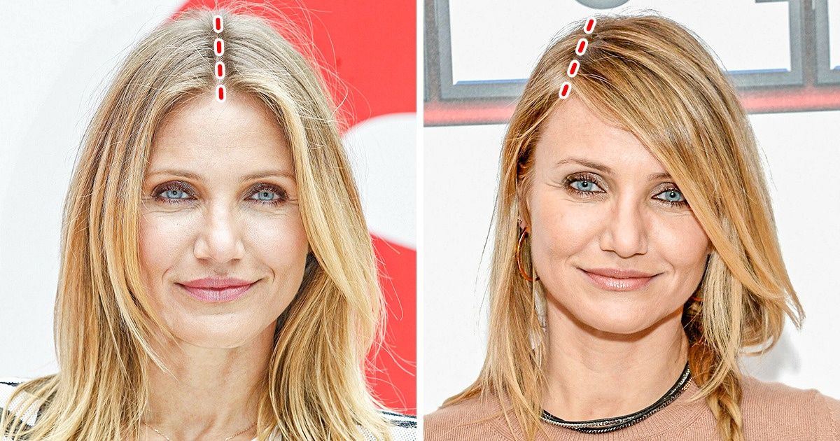 15+ Colagens com fotos de celebridades para mostrar como a linha de divisão do cabelo pode mudar o visual 15+ Colagens com fotos de celebridades para mostrar como a linha de divisão do cabelo pode mudar o visual