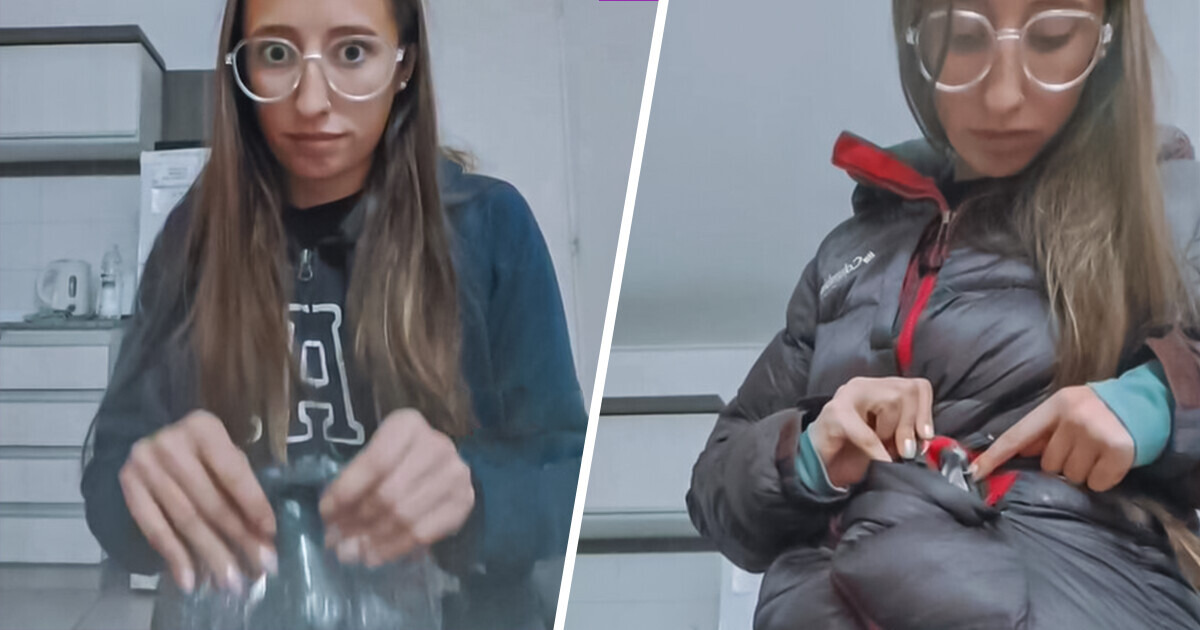 Ela comprou uma jaqueta usada pela Internet e o que encontrou nos bolsos a deixou sem palavras Ela comprou uma jaqueta usada pela Internet e o que encontrou nos bolsos a deixou sem palavras