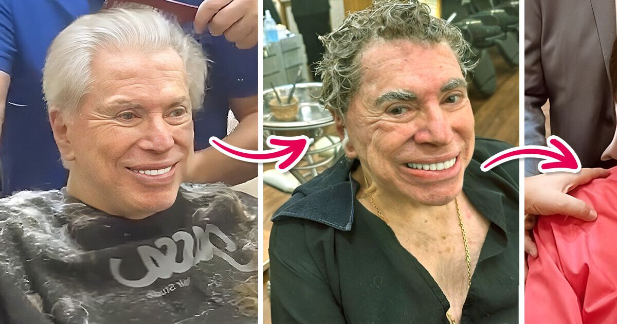 Silvio Santos “humildão” se deixa fotografar no Jassa antes de estrear o seu novo visual