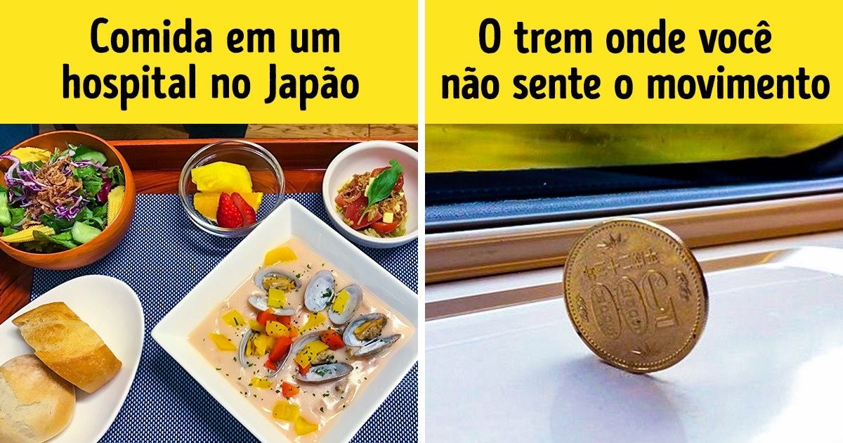 Imagens que mostram como o Japão está à frente do nosso tempo