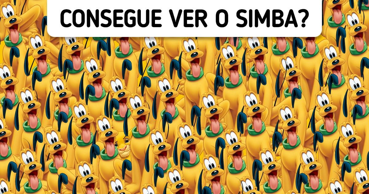 Teste: Encontre os desenhos animados que se esconderam nas imagens (nova seleção)
