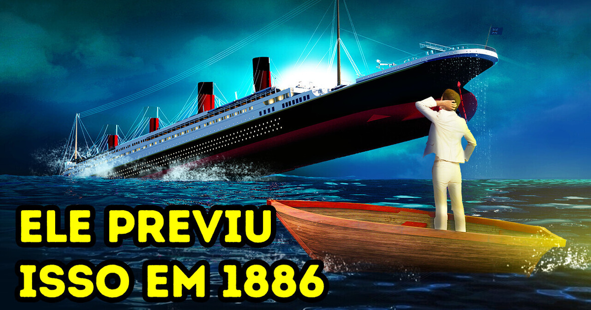 Este homem sabia que o Titanic iria naufragar (26 anos antes do acidente!) Este homem sabia que o Titanic iria naufragar (26 anos antes do acidente!)