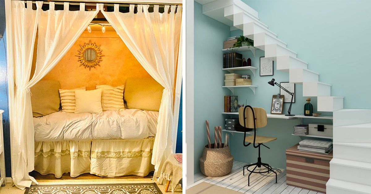 10 Ideias simples para aproveitar os cantos e vãos difíceis da casa 10 Ideias simples para aproveitar os cantos e vãos difíceis da casa