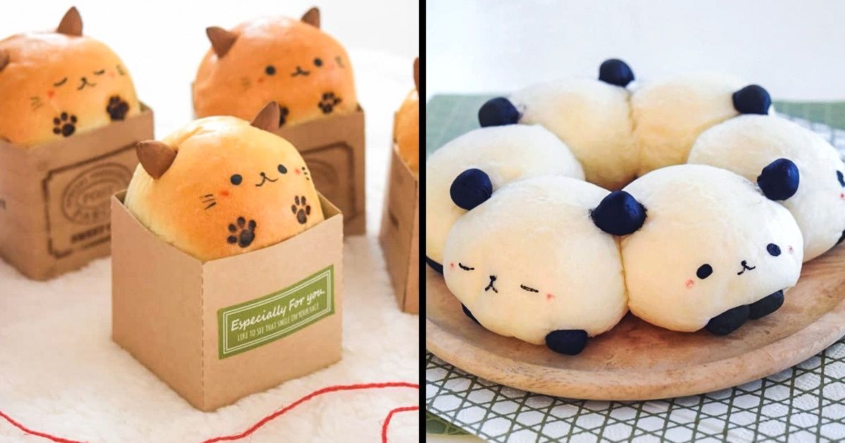 Uma padaria japonesa faz pãezinhos deliciosos e fofos — dá até pena comê-los Uma padaria japonesa faz pãezinhos deliciosos e fofos — dá até pena comê-los