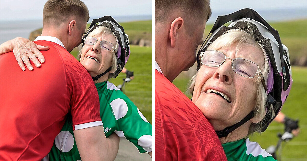 Vovó de 85 anos pedalou 1.600 km e bateu um recorde por um motivo emocionante