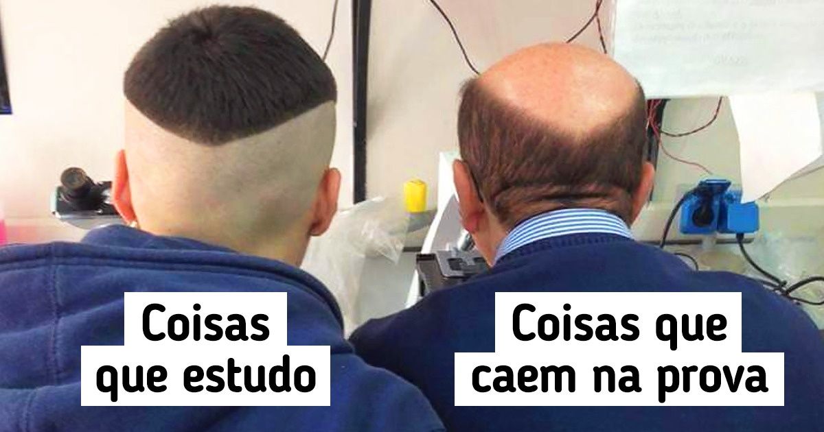 19 Fotos mostrando o quanto a realidade da vida estudantil é peculiar