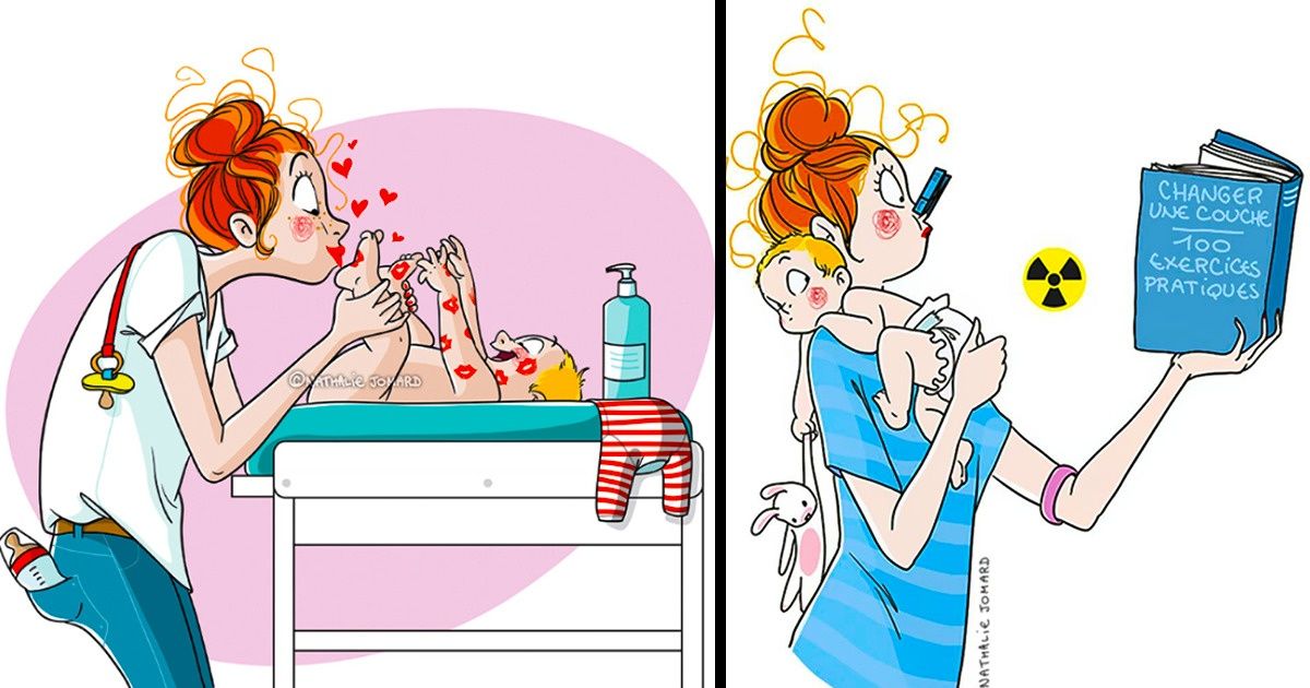 Quadrinhos mostram a realidade prazerosa, porém difícil, de ser mãe Quadrinhos mostram a realidade prazerosa, porém difícil, de ser mãe