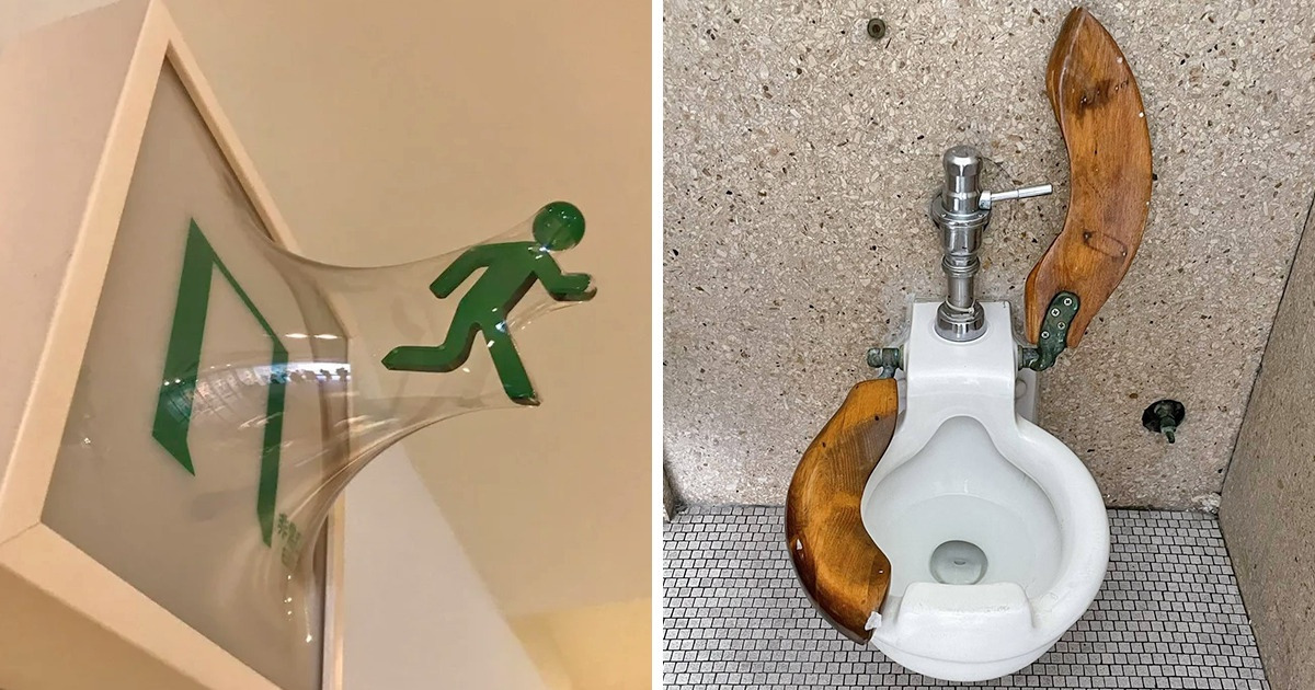 18 Exemplos de design que são bizarros e geniais ao mesmo tempo 18 Exemplos de design que são bizarros e geniais ao mesmo tempo