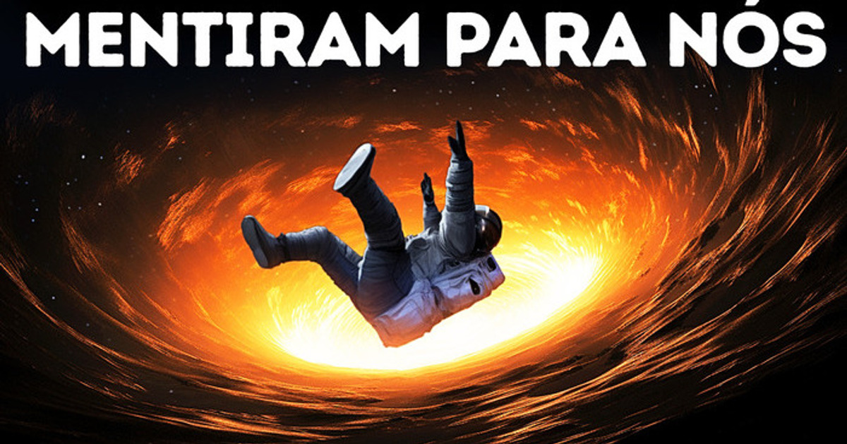 Por que é impossível cair em um buraco negro
