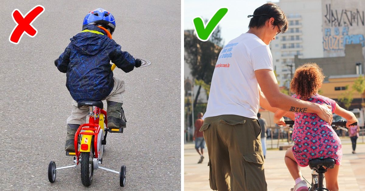 Ensine seu filho a pedalar com esta técnica simples e eficiente