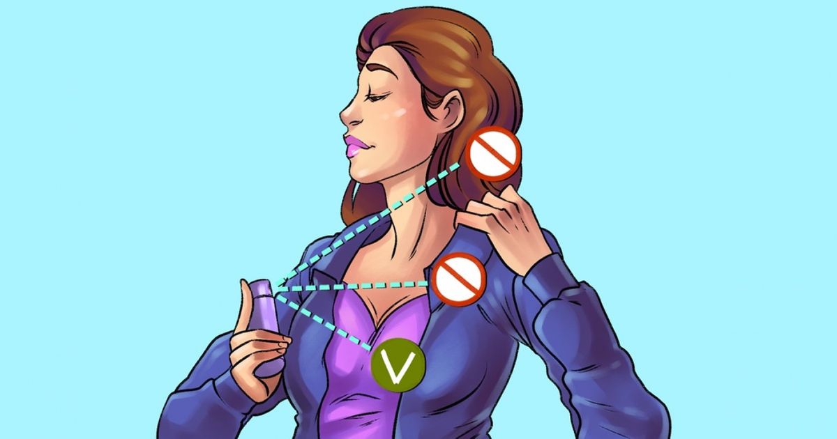 Saiba como e onde aplicar perfume para durar mais tempo Saiba como e onde aplicar perfume para durar mais tempo