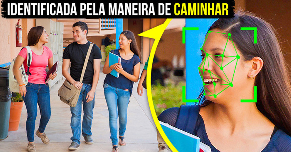 É possível escanear a sua caminhada e saber quem você é