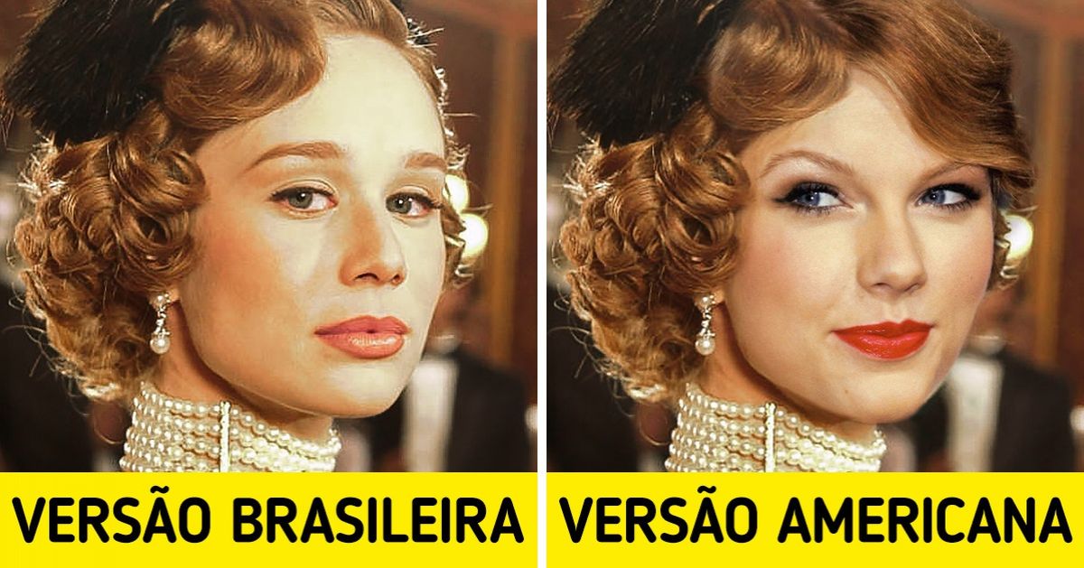 Como seriam 19 personagens famosos das novelas se fossem interpretados por atores estrangeiros