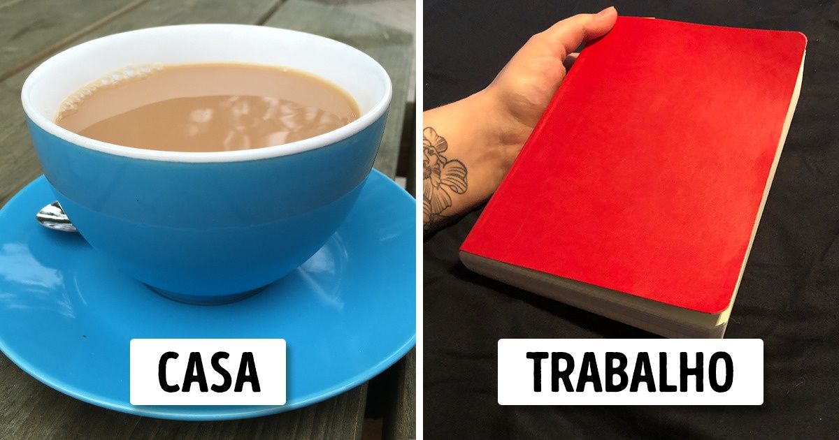 10 Cores de itens do dia a dia que podem influenciar a maneira como nos sentimos 10 Cores de itens do dia a dia que podem influenciar a maneira como nos sentimos