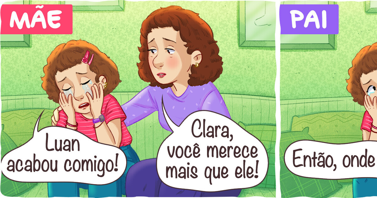13 Maneiras Únicas e Divertidas que Pais e Mães Encontram para Resolver Qualquer Situação