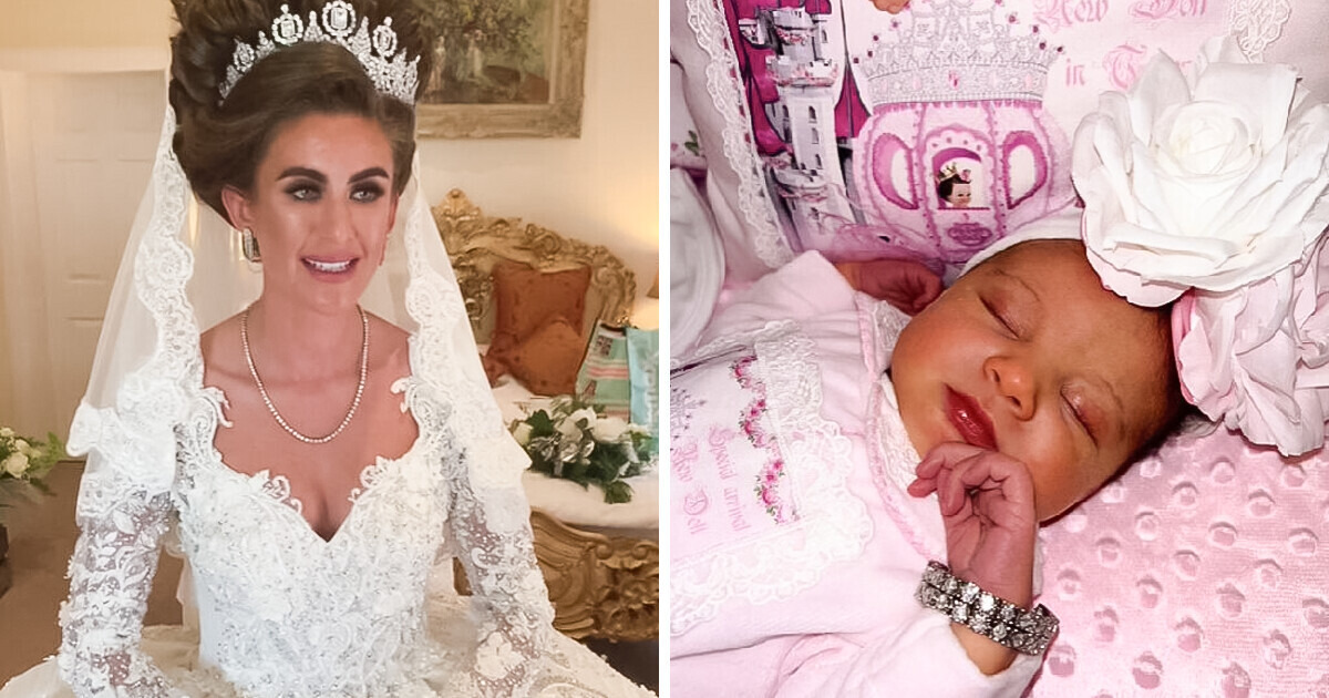 Berço de ouro e nome extravagante, mãe ostenta luxo da filha e divide opiniões