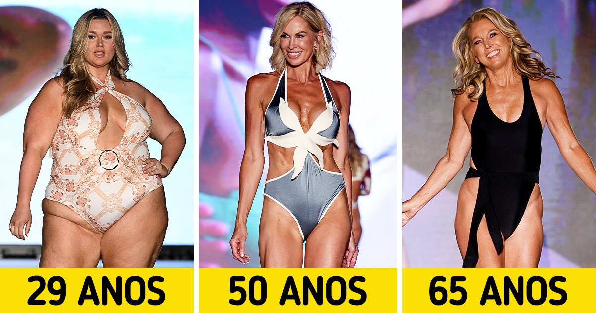 Como foi o famoso desfile de biquínis, que provou que a beleza feminina não se mede em anos ou quilos