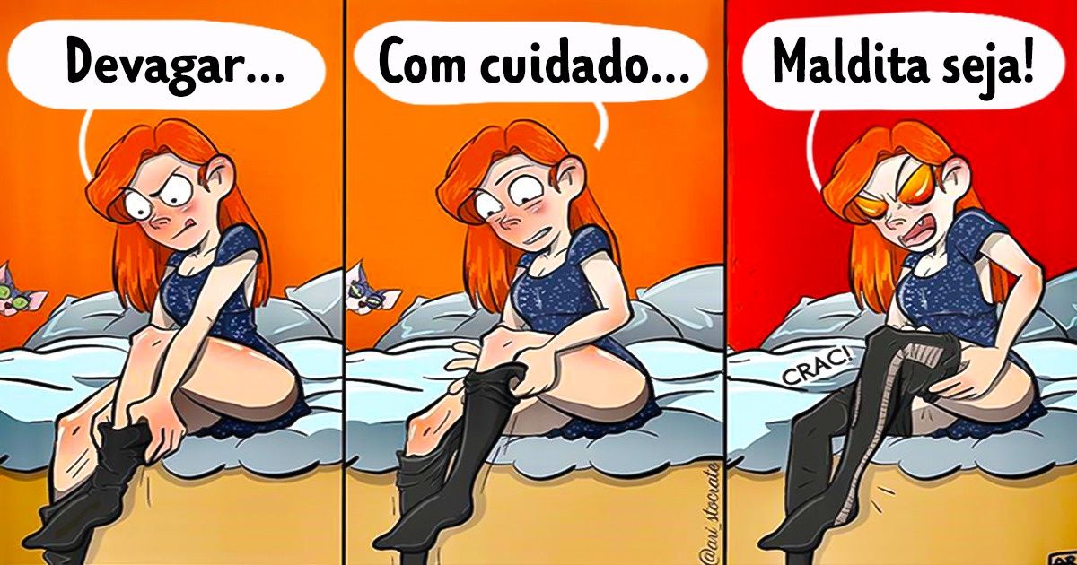 Uma artista francesa desenha quadrinhos sobre a vida com os quais muitas pessoas se identificaram