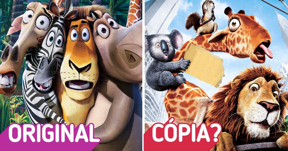 11 Pares de filmes tão parecidos que parecem cópias um do outro